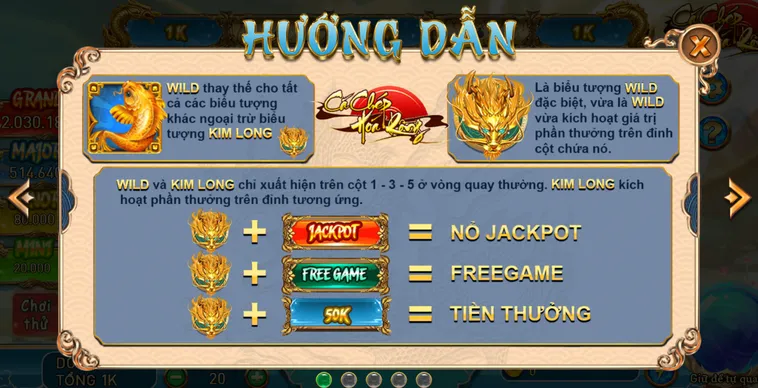 Khám Phá Nổ Hũ Cá Chép Hoá Rồng Tại VaoBet Cơ Hội Nhận Thưởng Lớn