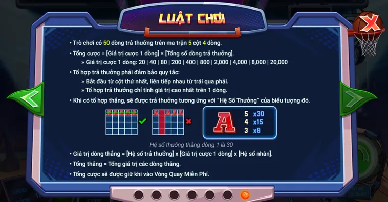 Chinh Phục Huyền Thoại Với Nổ Hũ Cao Thủ Bóng Rổ Tại VaoBet Giải Thưởng Cực Khủng