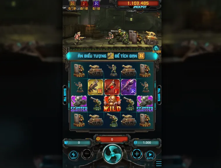 Slot Game Chiến Binh Thép Tại VaoBet Trải Nghiệm Đỉnh Cao Cho Xạ Thủ