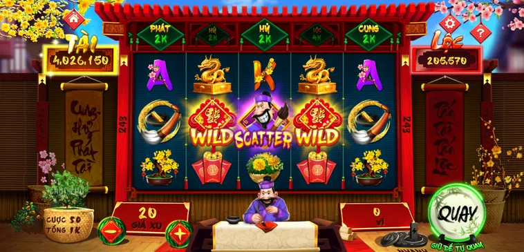 Slot Game Ông Đồ Tại VaoBet Trải Nghiệm Văn Hóa Đỉnh Cao Cho Người Chơi