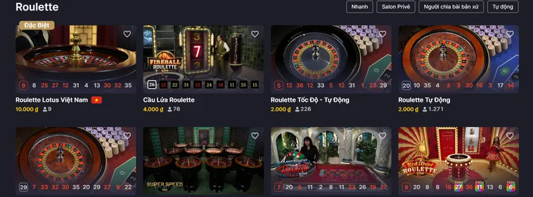 Trải Nghiệm Đỉnh Cao Roulette Live Tại VaoBet Với Giải Thưởng Hàng Chục Tỷ Đồng
