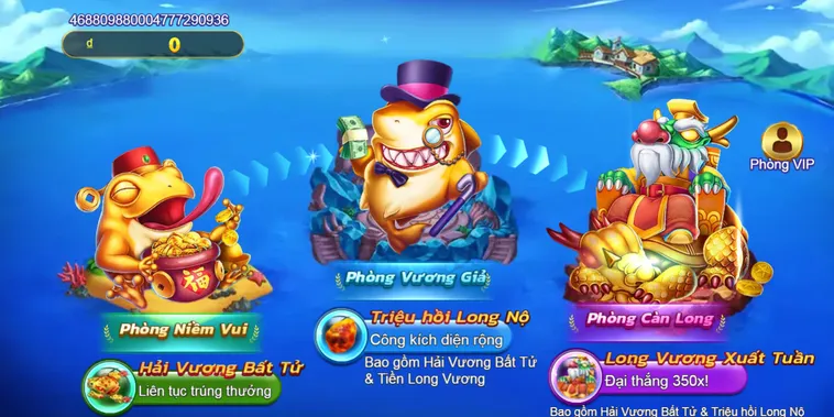 Bắn Cá Royal Fishing Tại VaoBet Trải Nghiệm Săn Cá Đẳng Cấp Hoàng Gia
