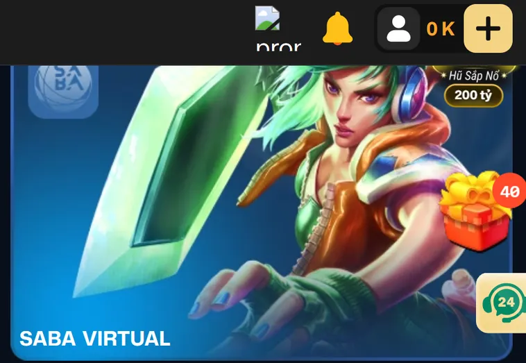 Siêu Phẩm Thể Thao SABA Virtual Tại VaoBet Với Phần Thưởng Cực Lớn Trong Tầm Tay